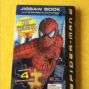 Marvel Spider-Man puzzle book